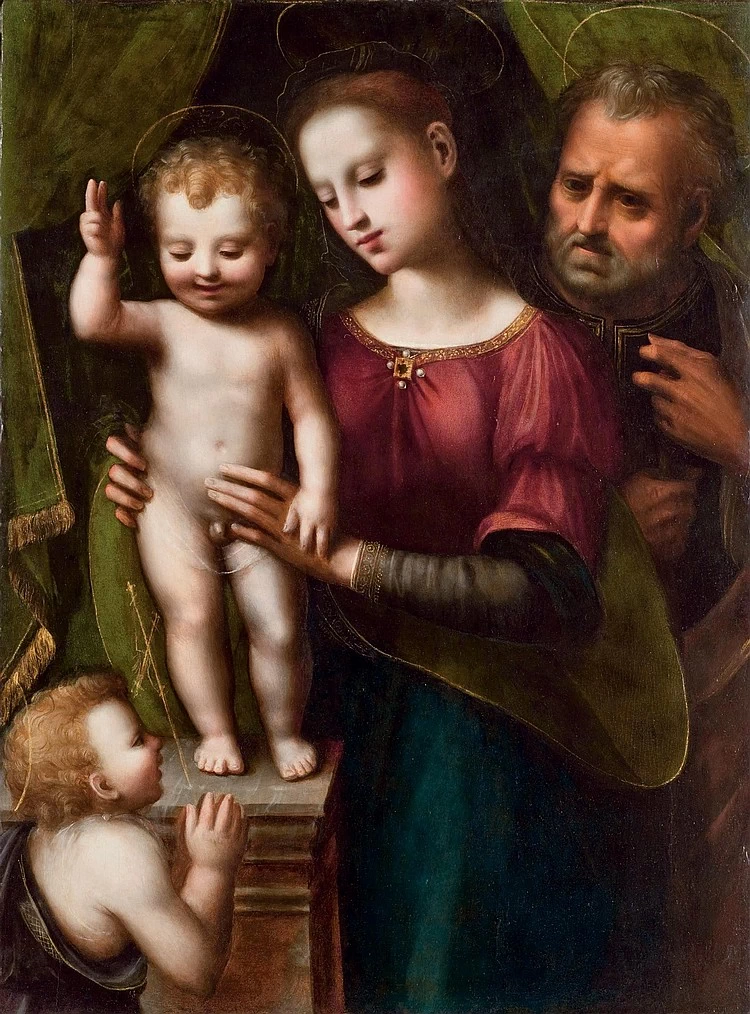 Madonna con Bambino e San Giuseppe e il Bambino San Giovanni Battista